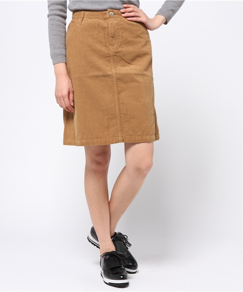 Kastane(カスタネ)の「コーデュロイ台形SK(スカート・レディース・ライトベージュ/キャメル/カーキ・FREE)」の13枚目の写真