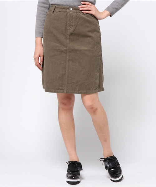 Kastane(カスタネ)の「コーデュロイ台形SK(スカート・レディース・ライトベージュ/キャメル/カーキ・FREE)」の14枚目の写真