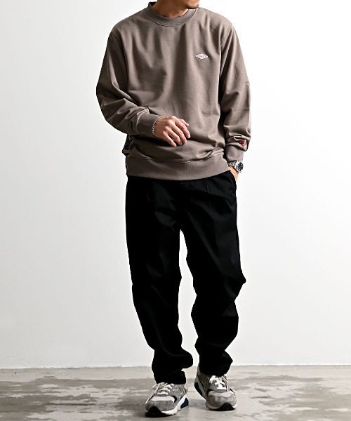 BALL(ボール)の「『BALL/ボール』裏毛ワッペン付き長袖トレーナー(スウェット・レディース・モカ/チャコール/ブラック/グレー/ネイビー/オートミール・L/LL/M)」の18枚目の写真