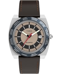 TIMEX（タイメックス）の「TIMEX/タイメックス Q Timex 1972 World Time 腕時計 TX-TW2Y31300 メンズ（アナログ腕時計）」