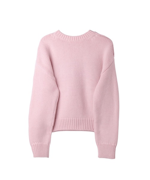 Loved one Logo Jacquard Knit（ニット/セーター）｜Her lip to（ハー