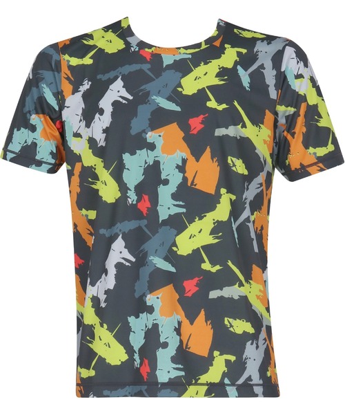 CW-X(シーダブリューエックス)の「スポーツウェア Tシャツ 半袖(Tシャツ/カットソー・メンズ・グリーン・S/M/L/LL)」の1枚目の写真