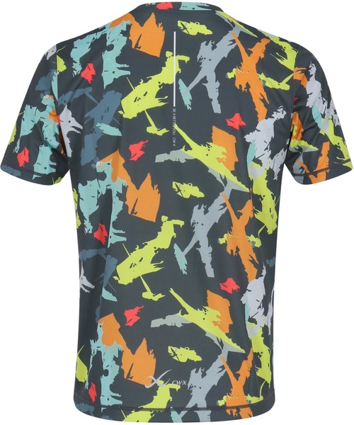 CW-X(シーダブリューエックス)の「スポーツウェア Tシャツ 半袖(Tシャツ/カットソー・メンズ・グリーン・S/M/L/LL)」の2枚目の写真