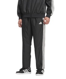 アディダス adidas ルーズフィット カラーブロック メッシュライニング フルレングス オープンヘム ウィンドパンツ