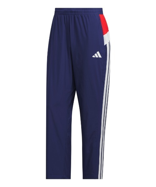 adidas(アディダス)の「アディダス adidas ルーズフィット カラーブロック メッシュライニング フルレングス オープンヘム ウィンドパンツ(その他パンツ・メンズ・ブラック・M/L/LL)」の5枚目の写真