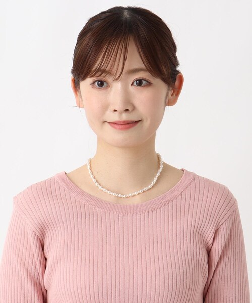 ITS'DEMO（イッツデモ）の「パール調ツブネックレス（ネックレス・レディース・シルバー/ゴールド・00）」の3枚目の写真