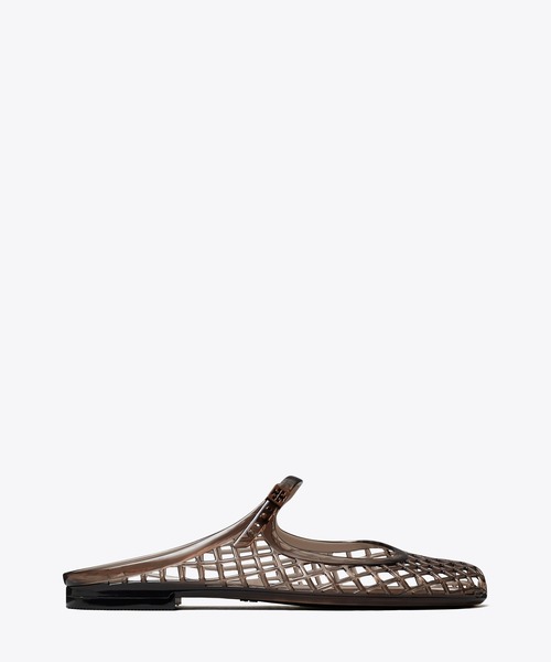 TORY BURCH(トリーバーチ)の「メロー メリージェーン ジェリーサンダル(サンダル・レディース・ブラック/ダークブラウン・25cm/23cm/24cm)」の6枚目の写真