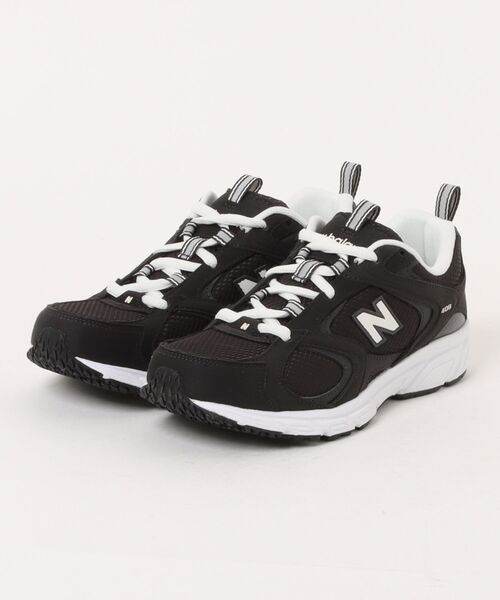NEW BALANCE(ニューバランス)の「【New Balance】ニューバランス U408 4S0/9BN(スニーカー・レディース・ブラック/ライトグレー・22.5cm/23.5cm/24.5cm/23.0cm/24.0cm/25.0cm/27.0cm/26.5cm/26.0cm/29.0cm/28.0cm/27.5cm/25.5cm)」の2枚目の写真