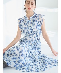 SNIDEL | 【販路限定サイズあり】Sustainableフリルワンピース(ワンピース)