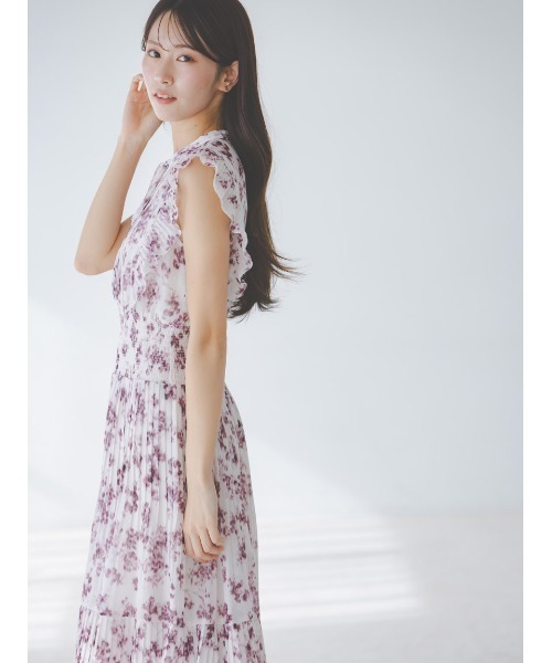 【販路限定サイズあり】Sustainableフリルワンピース（ワンピース）｜SNIDEL（スナイデル）