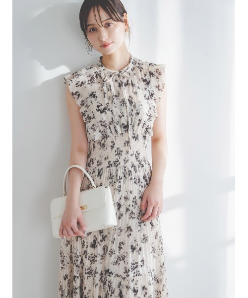 【販路限定サイズあり】Sustainableフリルワンピース（ワンピース）｜SNIDEL（スナイデル）