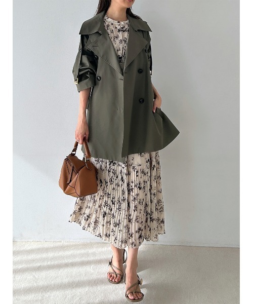 【販路限定サイズあり】Sustainableフリルワンピース（ワンピース）｜SNIDEL（スナイデル）