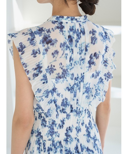 SNIDEL（スナイデル）の「【販路限定サイズあり】Sustainableフリルワンピース（ワンピース・レディース・ピンク/グリーン/ブルー/ベージュ・2/1/0/00）」の15枚目の写真