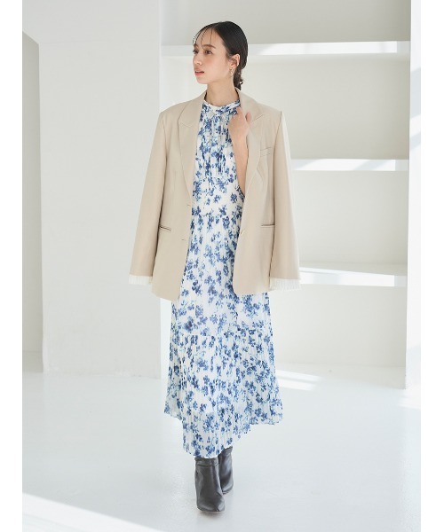 SNIDEL（スナイデル）の「【販路限定サイズあり】Sustainableフリルワンピース（ワンピース・レディース・ピンク/グリーン/ブルー/ベージュ・2/1/0/00）」の18枚目の写真