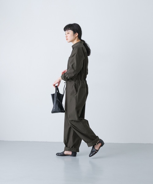 かぐれ（カグレ）の「コットンオールインワン（その他パンツ・レディース・スミクロ/グレー・FREE）」の6枚目の写真