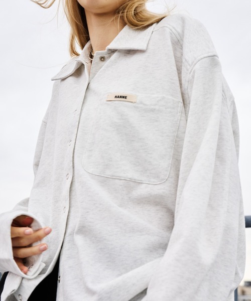 HANNE(アン)の「ライトスウェットシャツ(スウェット・レディース・ピンク/ネイビー/オフホワイト・FREE)」の22枚目の写真