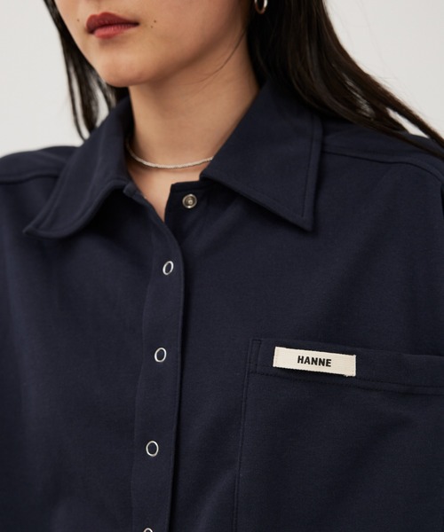 HANNE(アン)の「ライトスウェットシャツ(スウェット・レディース・ピンク/ネイビー/オフホワイト・FREE)」の17枚目の写真