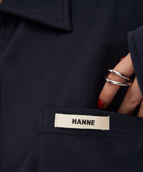 HANNE(アン)の「ライトスウェットシャツ(スウェット・レディース・ピンク/ネイビー/オフホワイト・FREE)」の19枚目の写真