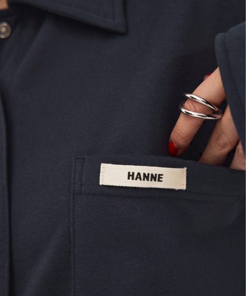HANNE(アン)の「ライトスウェットシャツ(スウェット・レディース・ピンク/ネイビー/オフホワイト・FREE)」の18枚目の写真