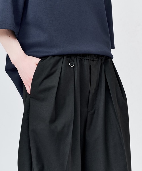 WETTEMPT(ウィテンプト)の「2 TUCK EASY WIDE ASSORT SLACKS / ツータックイージーワイドアソートスラックス(スラックス・メンズ・ブラック系その他/チャコールグレー/ブラック/ネイビー・SMALL/MEDIUM/LARGE)」の10枚目の写真