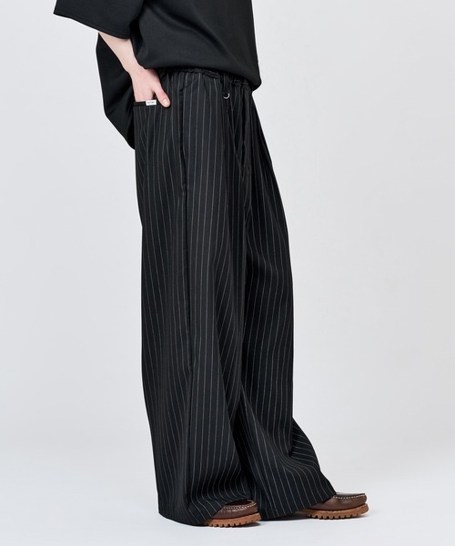 WETTEMPT(ウィテンプト)の「2 TUCK EASY WIDE ASSORT SLACKS / ツータックイージーワイドアソートスラックス(スラックス・メンズ・ブラック系その他/チャコールグレー/ブラック/ネイビー・SMALL/MEDIUM/LARGE)」の19枚目の写真