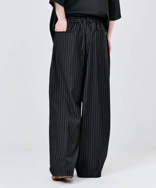 WETTEMPT(ウィテンプト)の「2 TUCK EASY WIDE ASSORT SLACKS / ツータックイージーワイドアソートスラックス(スラックス・メンズ・ブラック系その他/チャコールグレー/ブラック/ネイビー・SMALL/MEDIUM/LARGE)」の22枚目の写真