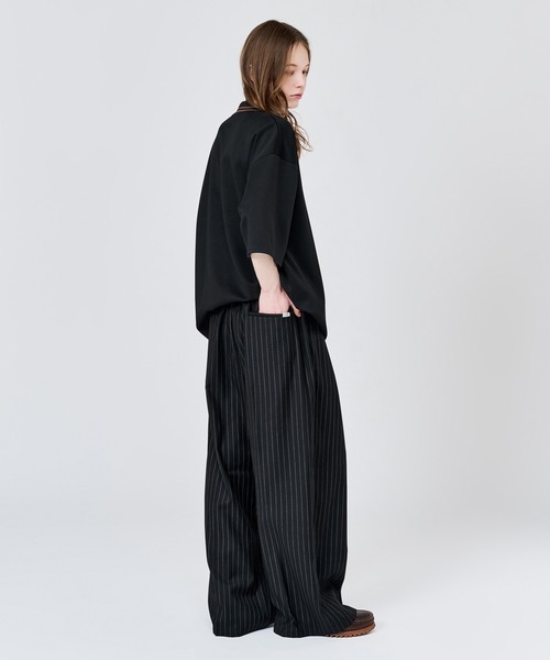 2 TUCK EASY WIDE ASSORT SLACKS / ツータックイージーワイドアソート