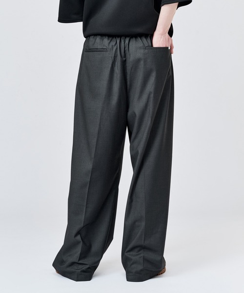 2 TUCK EASY WIDE ASSORT SLACKS / ツータックイージーワイドアソート