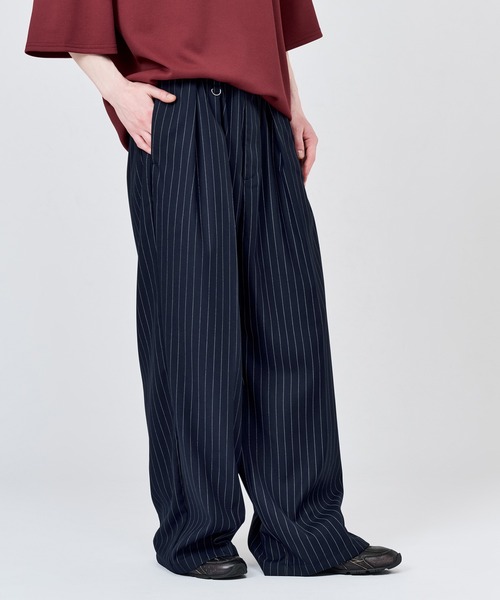 2 TUCK EASY WIDE ASSORT SLACKS / ツータックイージーワイドアソート