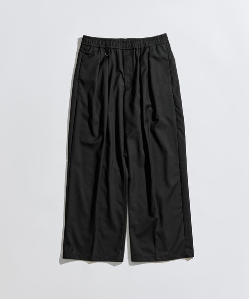 WETTEMPT(ウィテンプト)の「2 TUCK EASY WIDE ASSORT SLACKS / ツータックイージーワイドアソートスラックス(スラックス・メンズ・ブラック系その他/チャコールグレー/ブラック/ネイビー・SMALL/MEDIUM/LARGE)」の5枚目の写真