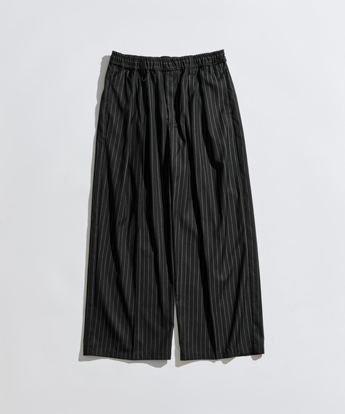 WETTEMPT(ウィテンプト)の「2 TUCK EASY WIDE ASSORT SLACKS / ツータックイージーワイドアソートスラックス(スラックス・メンズ・ブラック系その他/チャコールグレー/ブラック/ネイビー・SMALL/MEDIUM/LARGE)」の16枚目の写真