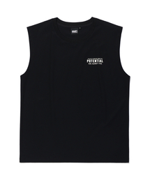 BUNKERBUSTER（バンカーバスター）の「POTENTIAL SLEEVELESS T-SHIRT BLACK_2 (MP2TU239-076)（Tシャツ/カットソー）」