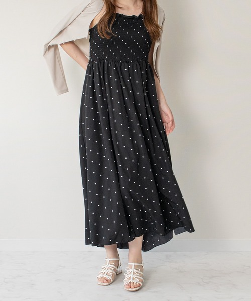 Bridget Birkin(ブリジットバーキン)の「【Bridget Birkin】ギンガムチェックリボンサンダル(562014)(サンダル・レディース・ホワイト系その他/ブラック系その他・M/S/LL/L)」の6枚目の写真
