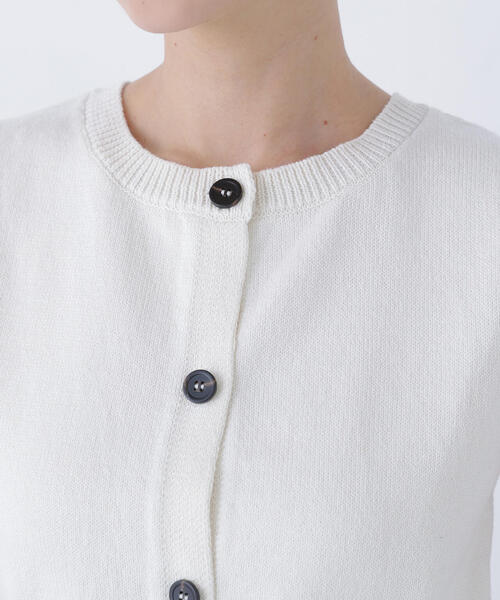 N.（N. Natural Beauty Basic）（エヌエヌナチュラルビューティーベーシック）の「コンパクトニットベスト（ベスト・レディース・オフホワイト/ブルー/ネイビー・ﾌﾘ-）」の15枚目の写真