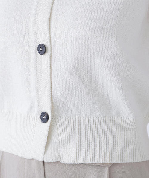 N.（N. Natural Beauty Basic）（エヌエヌナチュラルビューティーベーシック）の「コンパクトニットベスト（ベスト・レディース・オフホワイト/ブルー/ネイビー・ﾌﾘ-）」の17枚目の写真