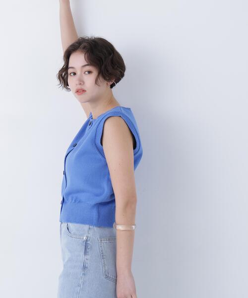 セール】コンパクトニットベスト（ベスト）｜N.（N. Natural Beauty