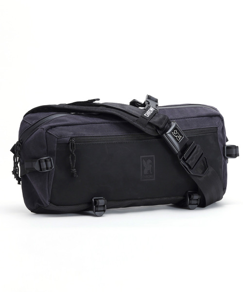CHROME / クローム ］KADET SLING BAG BCVL_BLACK CANVAS LEATHER