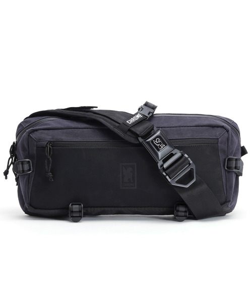CHROME / クローム ］KADET SLING BAG BCVL_BLACK CANVAS LEATHER