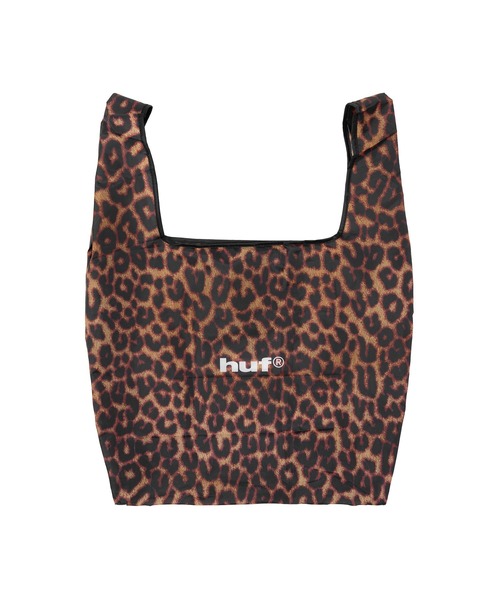 HUF(ハフ)の「CHEETAH PACKABLE BAG(エコバッグ/サブバッグ・メンズ・ブラック・O/S)」の2枚目の写真