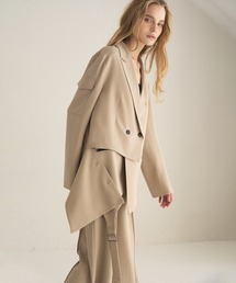 MIELI INVARIANT（ミエリインヴァリアント）の「Peaked Lapel 2way Jacket（テーラードジャケット）」