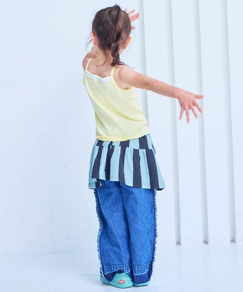 MARKEY'S(マーキーズ)の「ストライプミニスカート(スカート・キッズ・ブルー/ミント/レッド・XS/S/M/L)」の10枚目の写真