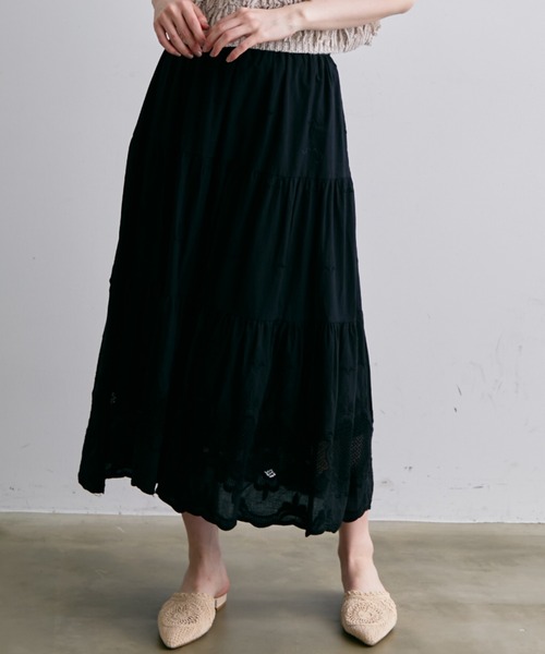 Trish(トリッシュ)の「クロシェ編みミュール(サンダル・レディース・ブラック/ベージュ・LARGE/MEDIUM)」の19枚目の写真
