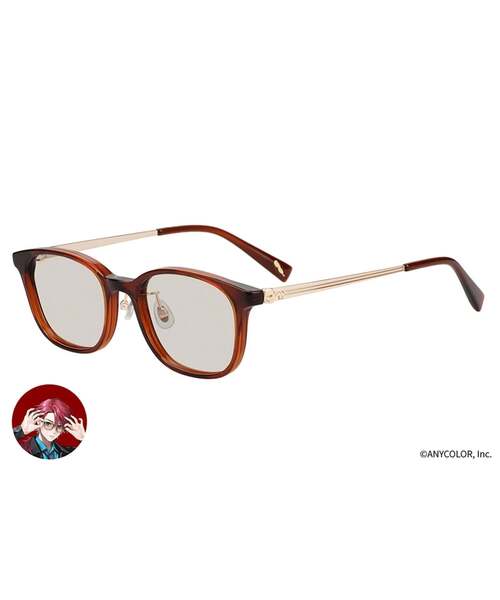 Zoff｜にじさんじ 【ローレン・イロアスモデル】ウエリントン型 サングラス