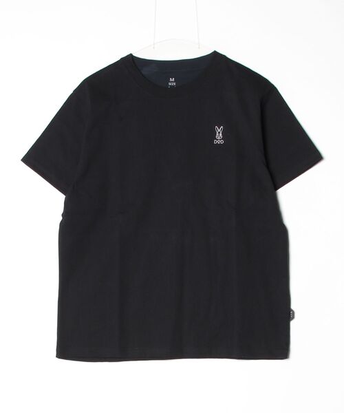 DOD（ディーオーディー）の「ディーオーディー DOD アウトドアカジュアル 半袖Ｔシャツ（Tシャツ/カットソー・メンズ・ブラック/ホワイト/グレー・M/L/XL）」の2枚目の写真