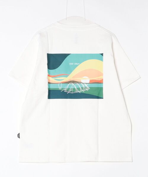 DOD（ディーオーディー）の「ディーオーディー DOD アウトドアカジュアル 半袖Ｔシャツ（Tシャツ/カットソー・メンズ・ブラック/ホワイト/グレー・M/L/XL）」の4枚目の写真