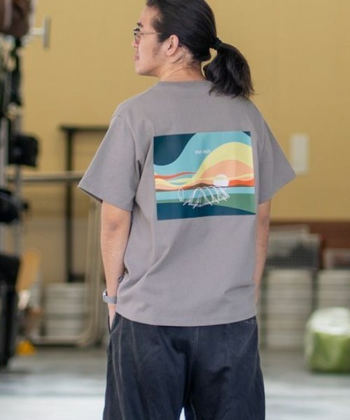 DOD（ディーオーディー）の「ディーオーディー DOD アウトドアカジュアル 半袖Ｔシャツ（Tシャツ/カットソー・メンズ・ブラック/ホワイト/グレー・M/L/XL）」の3枚目の写真