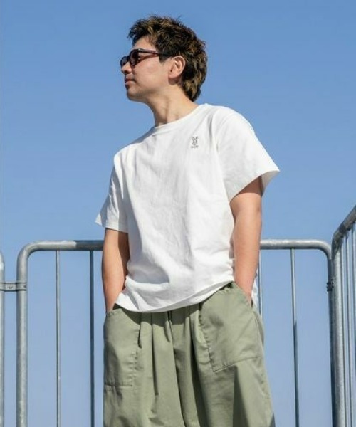 DOD（ディーオーディー）の「ディーオーディー DOD アウトドアカジュアル 半袖Ｔシャツ（Tシャツ/カットソー・メンズ・ブラック/ホワイト/グレー・M/L/XL）」の4枚目の写真