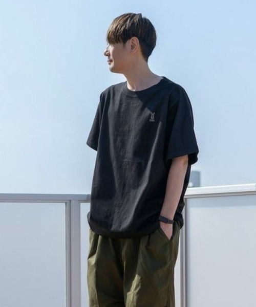 DOD（ディーオーディー）の「ディーオーディー DOD アウトドアカジュアル 半袖Ｔシャツ（Tシャツ/カットソー・メンズ・ブラック/ホワイト/グレー・M/L/XL）」の6枚目の写真