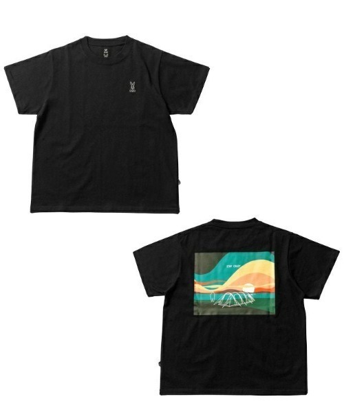 DOD（ディーオーディー）の「ディーオーディー DOD アウトドアカジュアル 半袖Ｔシャツ（Tシャツ/カットソー・メンズ・ブラック/ホワイト/グレー・M/L/XL）」の14枚目の写真