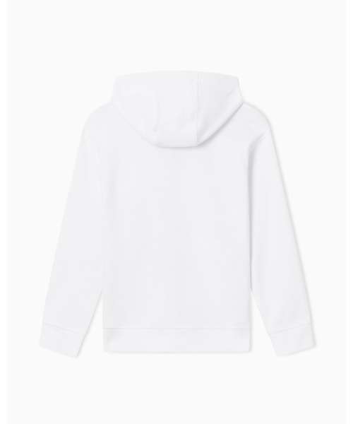 ARMANI EXCHANGE(アルマーニエクスチェンジ)の「【A|X アルマーニ エクスチェンジ】WE AXロゴ フーデッドジップアップスウェットシャツ(スウェット・メンズ・ホワイト・X-SMALL/XX-LARGE/X-LARGE/LARGE/MEDIUM/SMALL)」の2枚目の写真